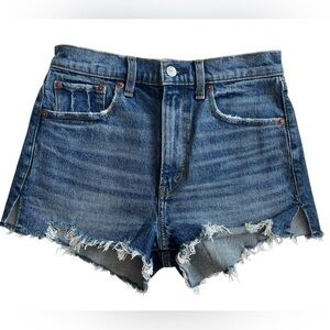 Abercrombie & Fitch Blue the mom shorts Jean Shorts